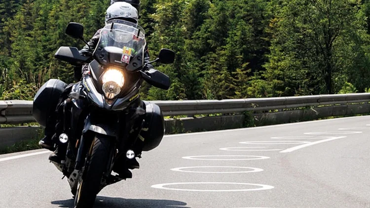 Norveç motosiklet PRIME yol işaretleri