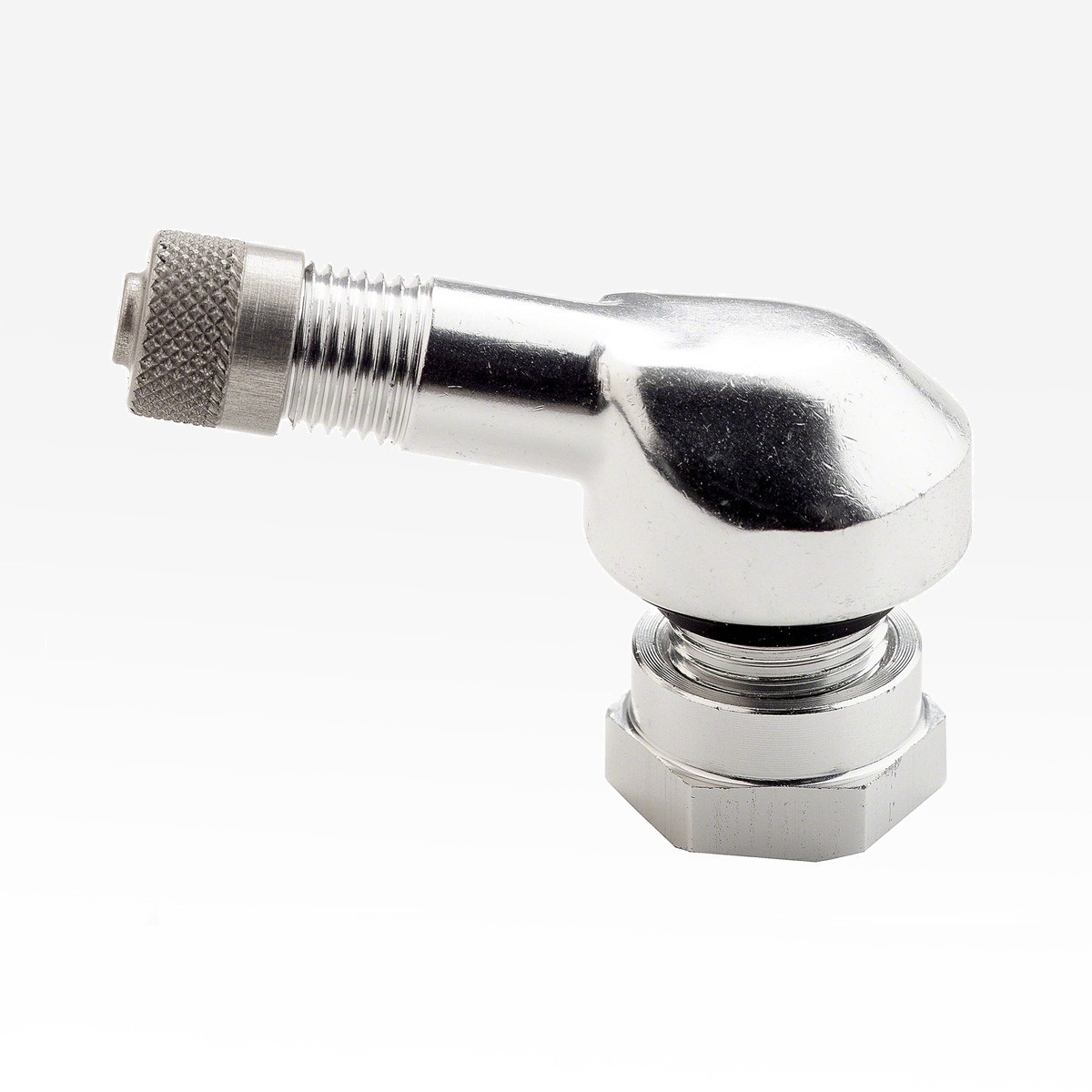 オールビスク　ラビット2体 Alligator Alüminyum Açılı Supap (11.3 mm) - Gri - Supap